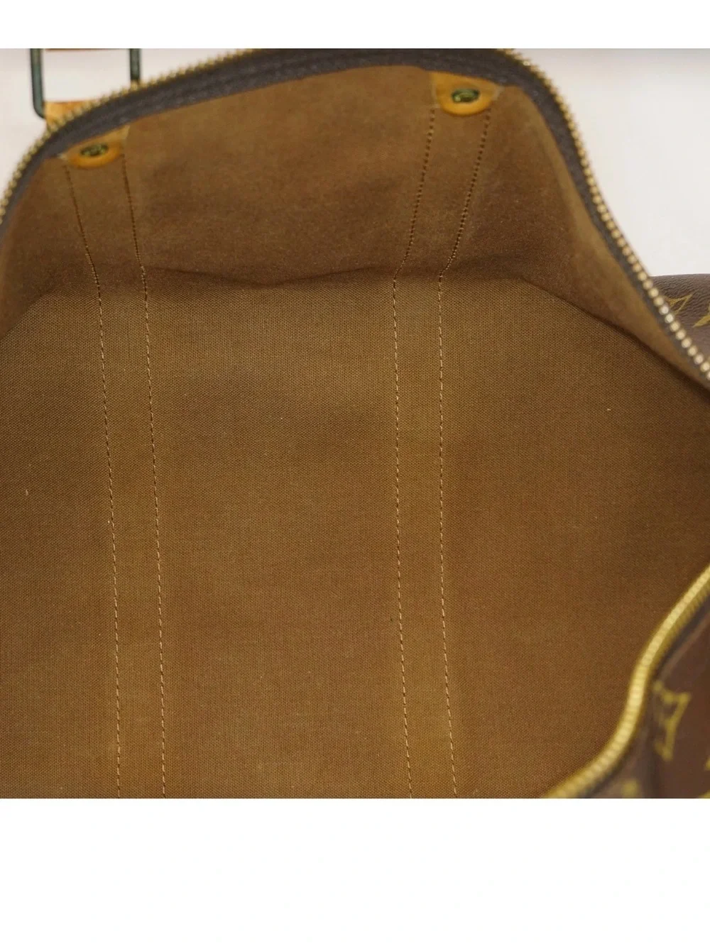 Louis Vuitton Monogram Canvas Keepall Duffel Bag in Brown/Tan, 45cm